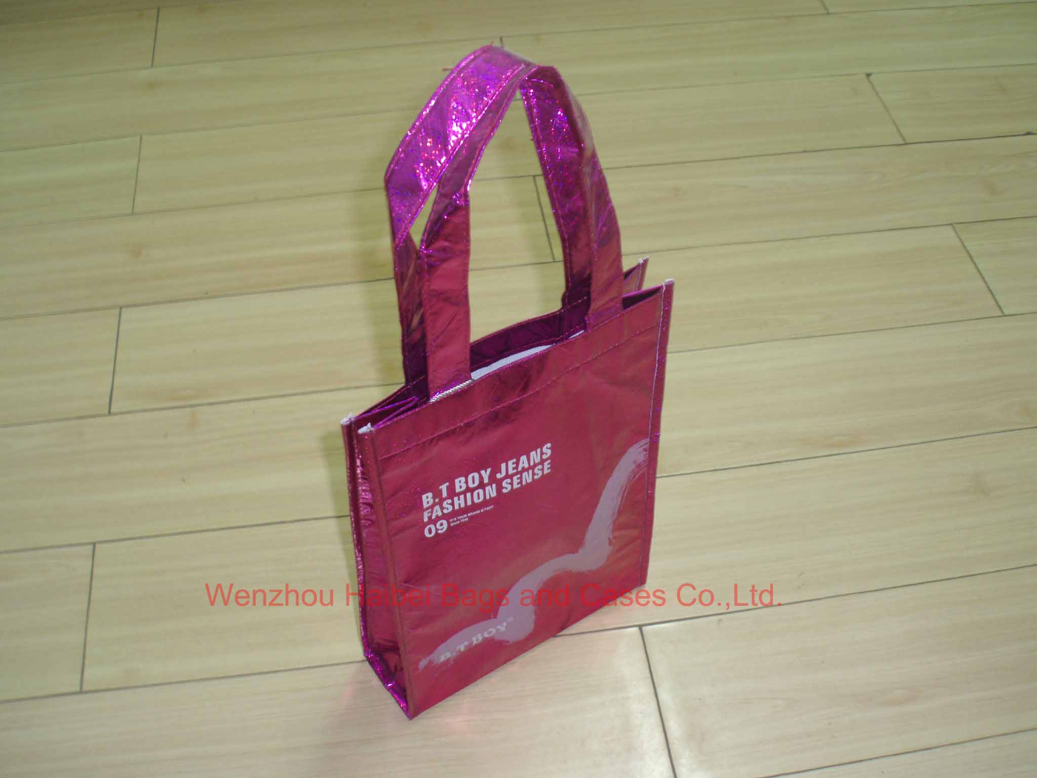 Promotional Bag with Laser Film()